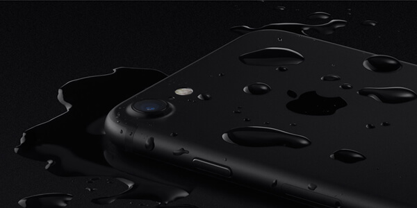 iPhone7/iPhone7 Plusは防水・防塵性能有り